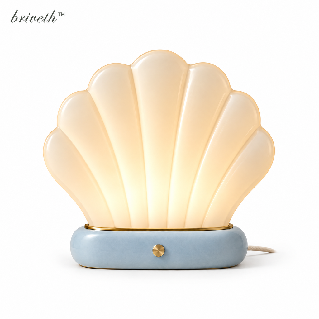 𝒃𝒓𝒊𝒗𝒆𝒕𝒉™ Soft Scallop Table Lamp