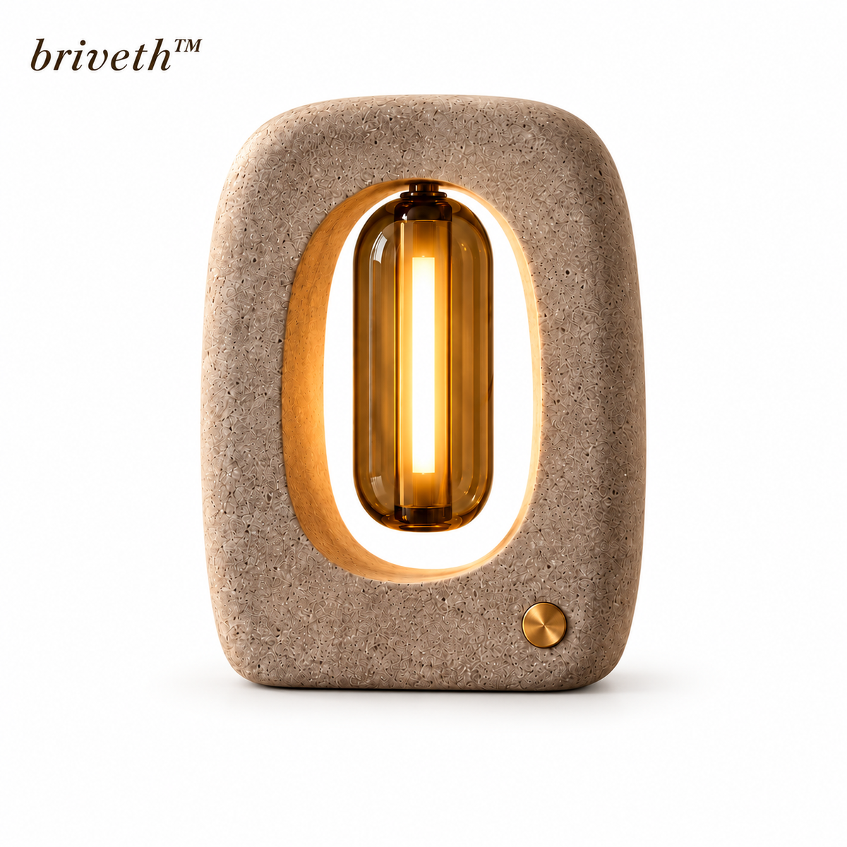 𝒃𝒓𝒊𝒗𝒆𝒕𝒉™ Ember Stone Table Lamp