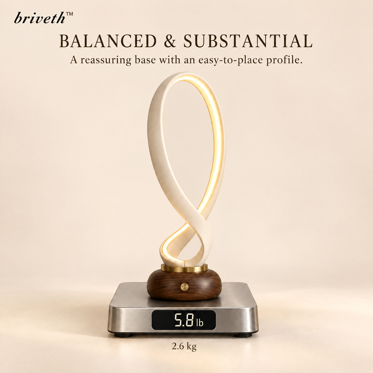 𝒃𝒓𝒊𝒗𝒆𝒕𝒉™ Ribbon Loop Table Lamp