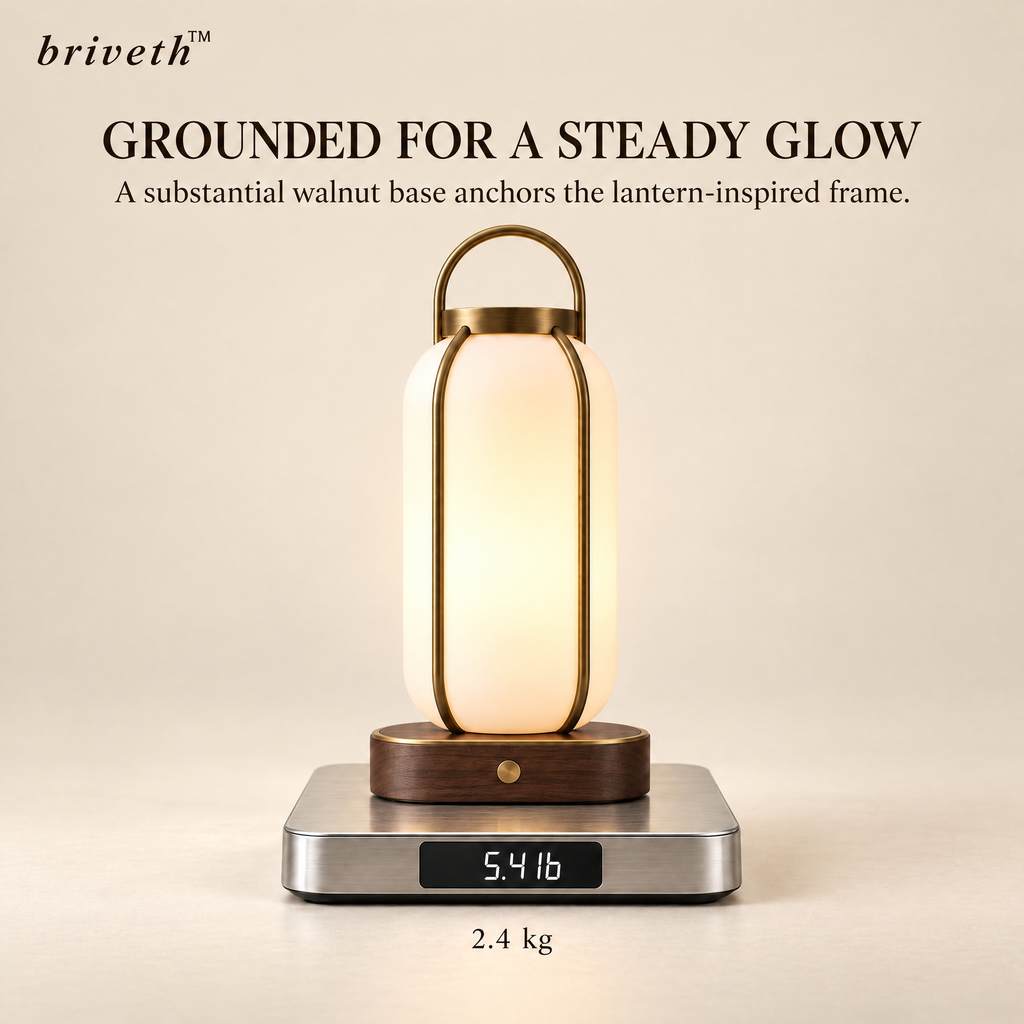 𝒃𝒓𝒊𝒗𝒆𝒕𝒉™ Capsule Lantern Table Lamp