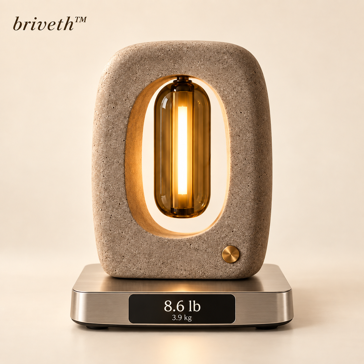 𝒃𝒓𝒊𝒗𝒆𝒕𝒉™ Ember Stone Table Lamp