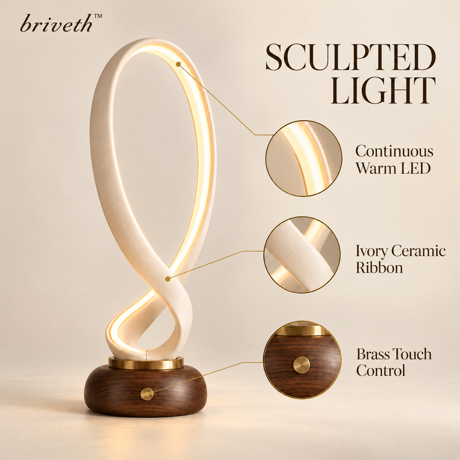 𝒃𝒓𝒊𝒗𝒆𝒕𝒉™ Ribbon Loop Table Lamp