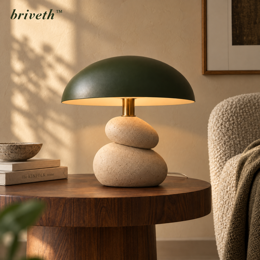 𝒃𝒓𝒊𝒗𝒆𝒕𝒉™ Pebble Dome Table Lamp