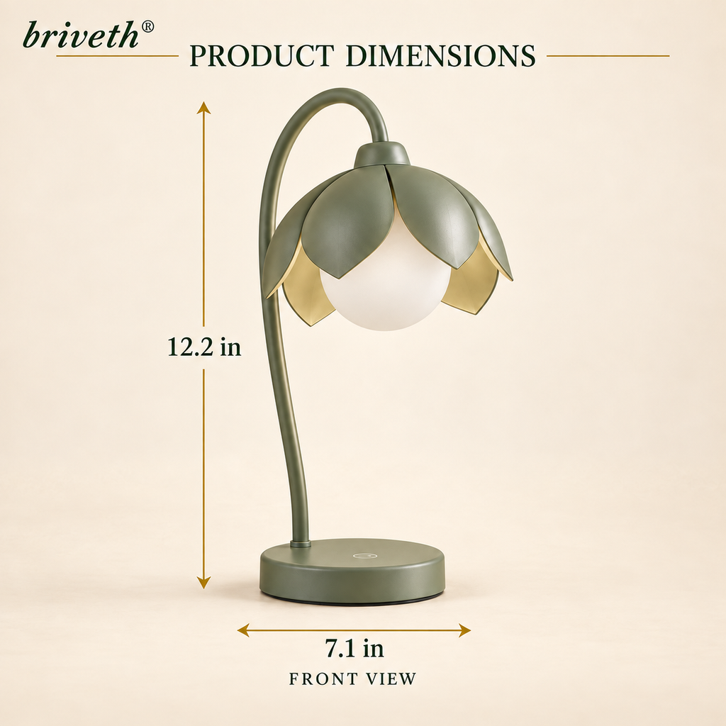 𝒃𝒓𝒊𝒗𝒆𝒕𝒉™ Meadow Bloom Table Lamp