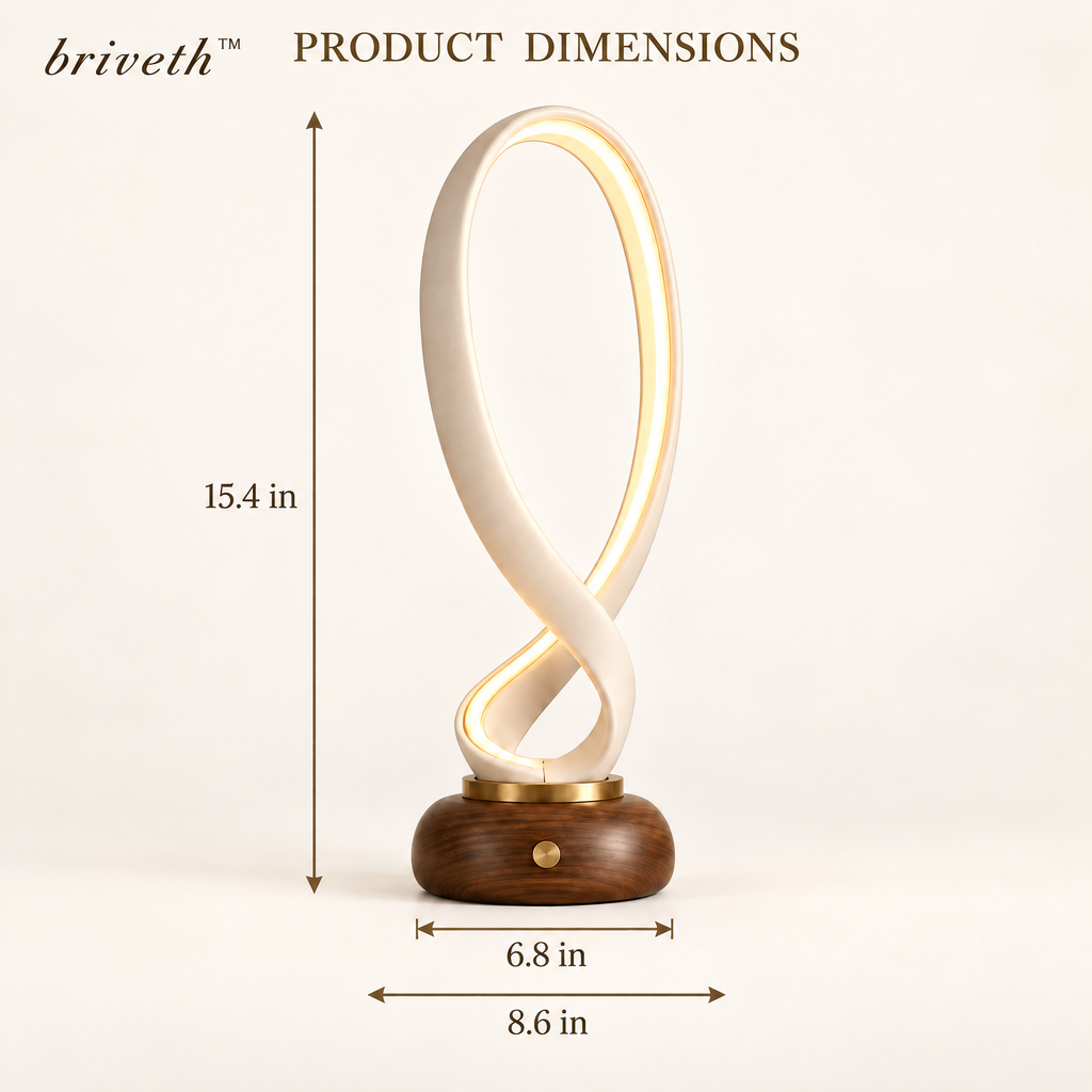 𝒃𝒓𝒊𝒗𝒆𝒕𝒉™ Ribbon Loop Table Lamp