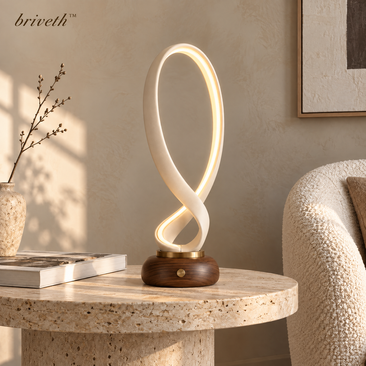 𝒃𝒓𝒊𝒗𝒆𝒕𝒉™ Ribbon Loop Table Lamp